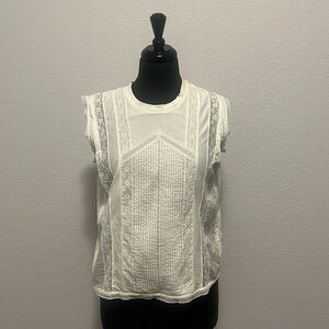 Burberry Lace Blouse Top Tank Top SZ US 4